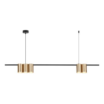 Chandelier on a string GENESIS 5xGU10/8W/230V gold