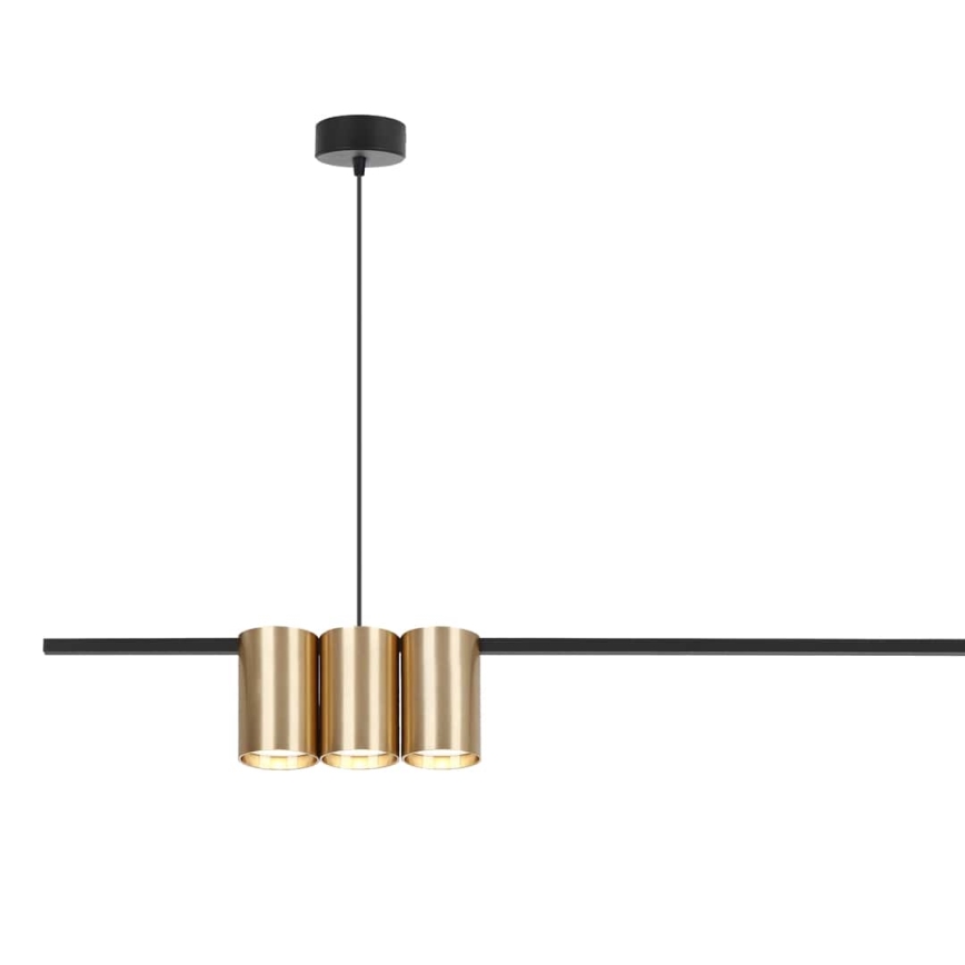 Chandelier on a string GENESIS 5xGU10/8W/230V gold