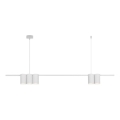 Chandelier on a string GENESIS 5xGU10/8W/230V white