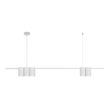 Chandelier on a string GENESIS 5xGU10/8W/230V white
