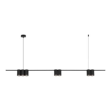 Chandelier on a string GENESIS 7xGU10/8W/230V black