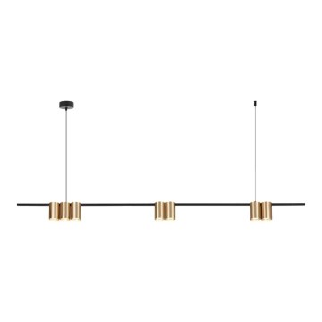 Chandelier on a string GENESIS 7xGU10/8W/230V gold