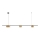 Chandelier on a string GENESIS 7xGU10/8W/230V gold