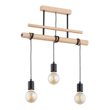 Chandelier on a string GENTO 3xE27/60W/230V