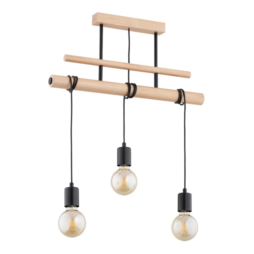 Chandelier on a string GENTO 3xE27/60W/230V