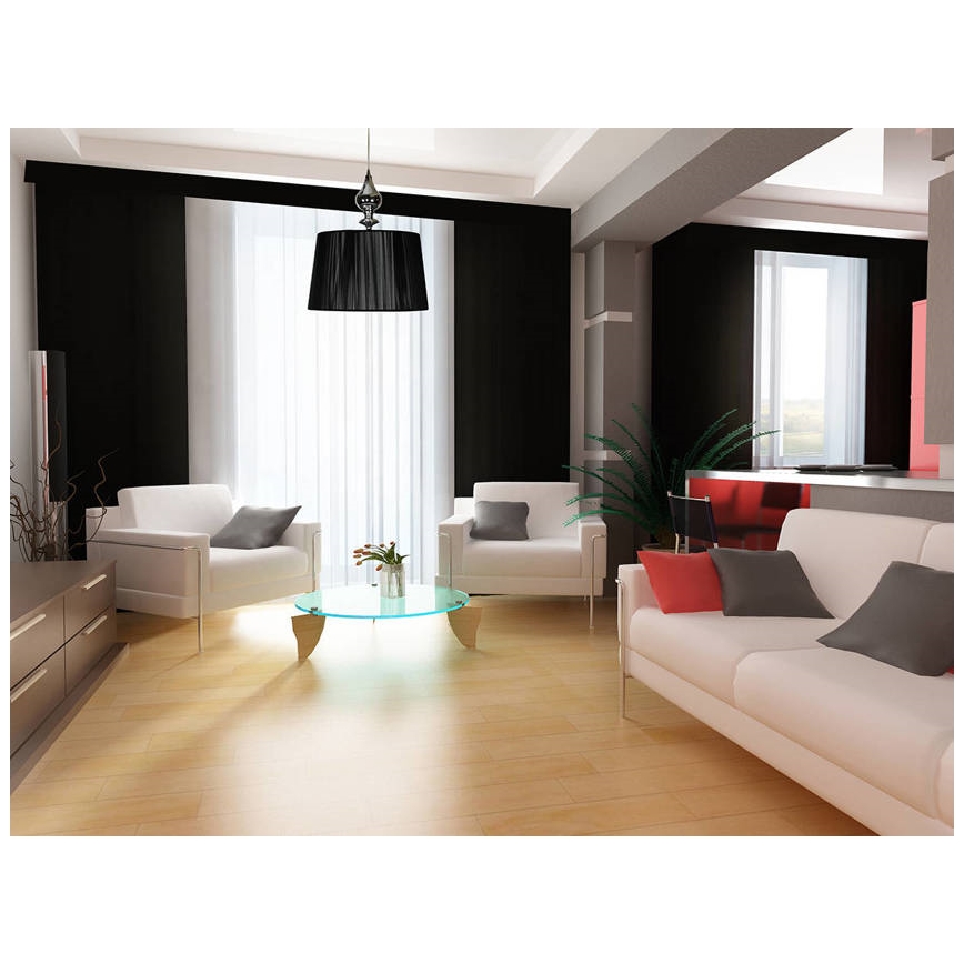 Chandelier on a string GILLENIA 1xE27/60W/230V