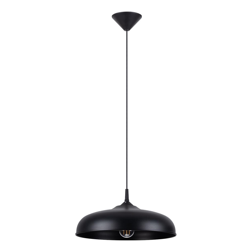 Chandelier on a string GINA 1xE27/15W/230V d. 38 cm black