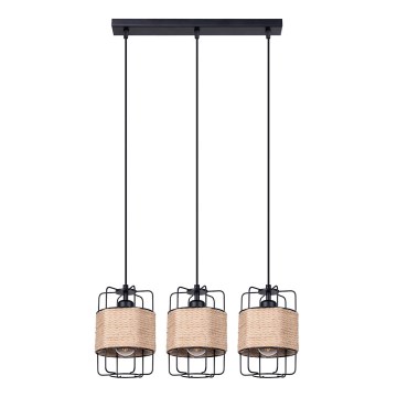 Chandelier on a string GIZUR 3xE27/15W/230V