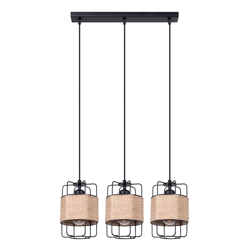 Chandelier on a string GIZUR 3xE27/15W/230V