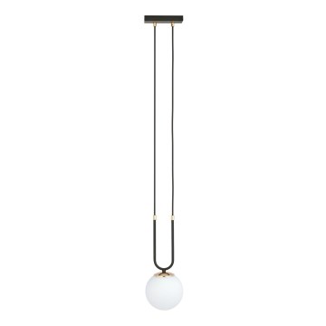 Chandelier on a string GLAM 1xE14/10W/230V black