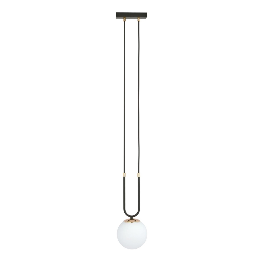 Chandelier on a string GLAM 1xE14/10W/230V black