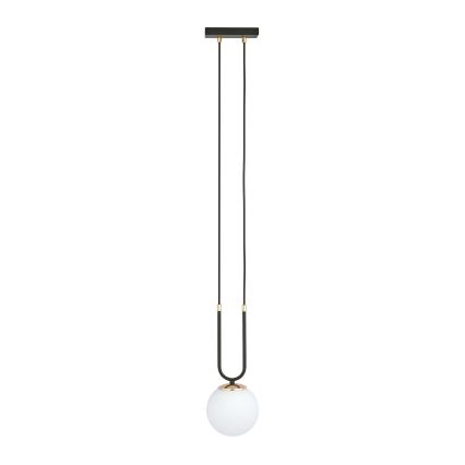Chandelier on a string GLAM 1xE14/10W/230V black