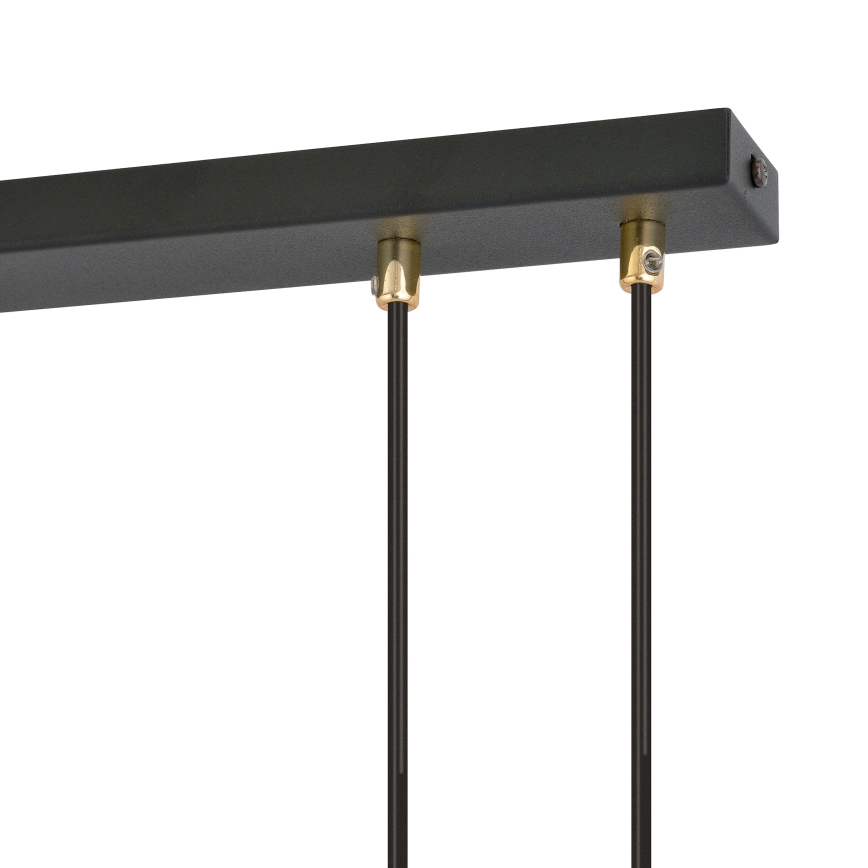 Chandelier on a string GLAM 3xE14/10W/230V black