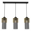 Chandelier on a string GLAM 3xE27/60W/230V
