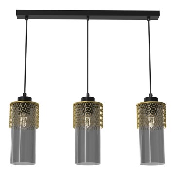 Chandelier on a string GLAM 3xE27/60W/230V