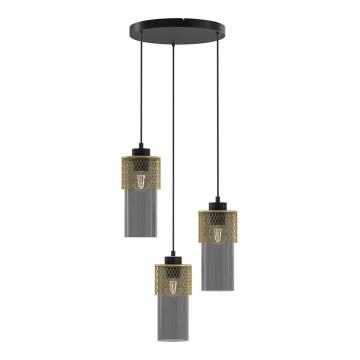 Chandelier on a string GLAM 3xE27/60W/230V