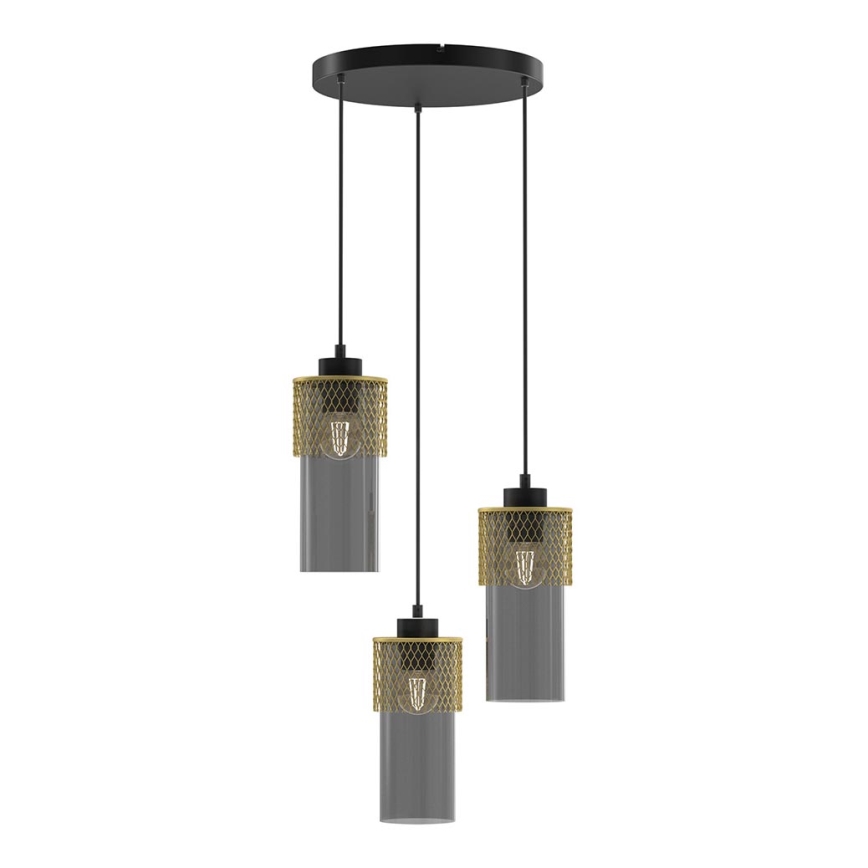 Chandelier on a string GLAM 3xE27/60W/230V