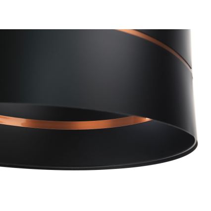 Chandelier on a string GLAM HOME 1xE27/60W/230V d. 40 cm black