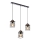 Chandelier on a string GLOB 3xE27/40W/230V black
