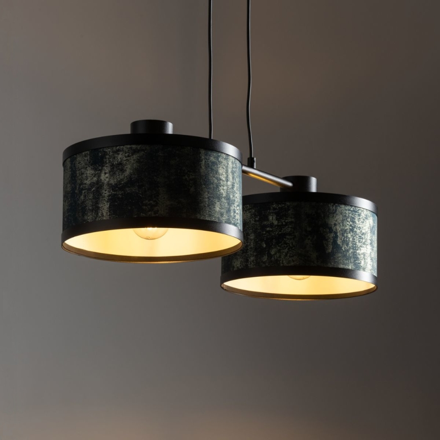 Chandelier on a string GLORY 2xE27/60W/230V