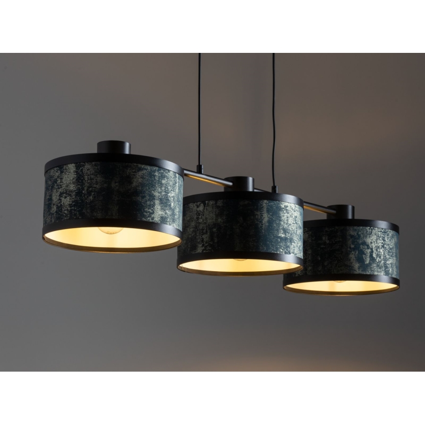 Chandelier on a string GLORY 3xE27/60W/230V