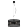 Chandelier on a string GLUM 3xE27/60W/230V black