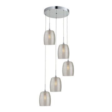 Chandelier on a string GOBI 5xE14/40W/230V