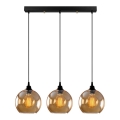 Chandelier on a string GOLD 3xE27/40W/230V