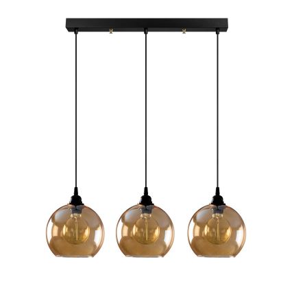 Chandelier on a string GOLD 3xE27/40W/230V