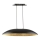 Chandelier on a string GONDOLA 2xE27/60W/230V black/gold
