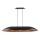 Chandelier on a string GONDOLA 3xE27/60W/230V black/copper