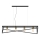 Chandelier on a string GOTE 4xE27/60W/230V