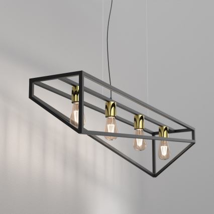 Chandelier on a string GOTE 4xE27/60W/230V