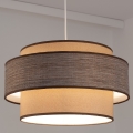 Chandelier on a string GRACE 1xE27/60W/230V beige/brown