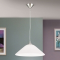 Chandelier on a string GRADO 1xE27/60W/230V d. 40 cm matte chrome