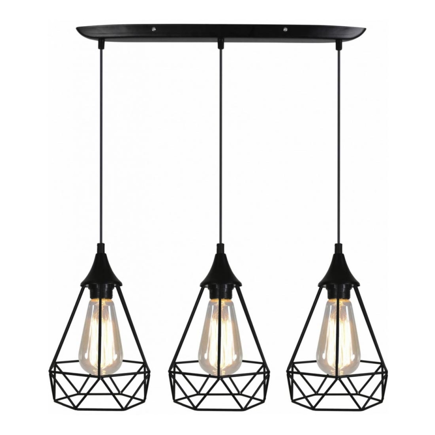 Chandelier on a string GRAF 3xE27/60W/230V