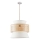 Chandelier on a string GRENADA 1xE27/20W/230V d. 40 cm beige