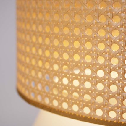 Chandelier on a string GRENADA 1xE27/20W/230V d. 40 cm beige