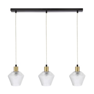 Chandelier on a string GRENIKO 3xE14/40W/230V