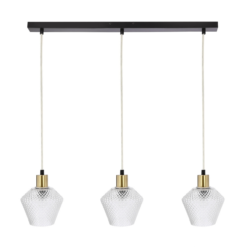 Chandelier on a string GRENIKO 3xE14/40W/230V