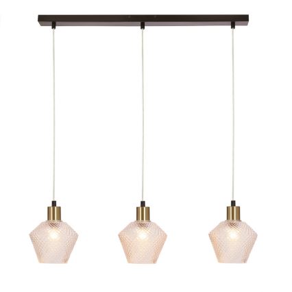 Chandelier on a string GRENIKO 3xE14/40W/230V
