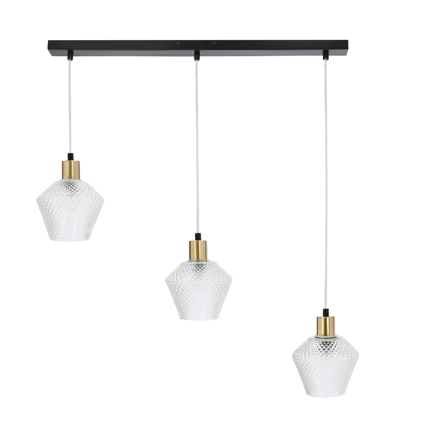 Chandelier on a string GRENIKO 3xE14/40W/230V