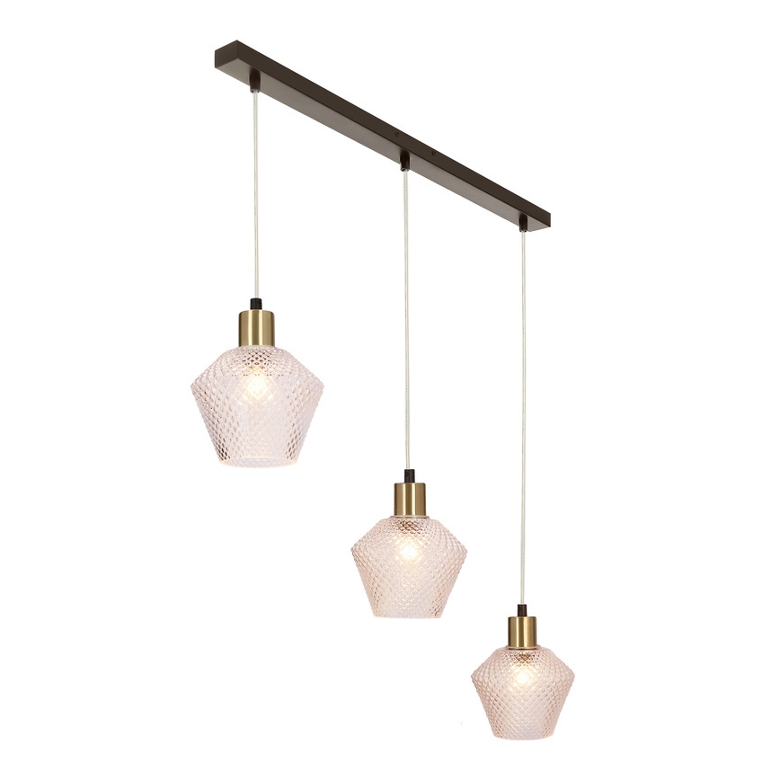 Chandelier on a string GRENIKO 3xE14/40W/230V