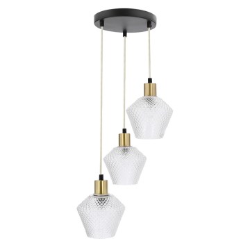Chandelier on a string GRENIKO 3xE14/40W/230V