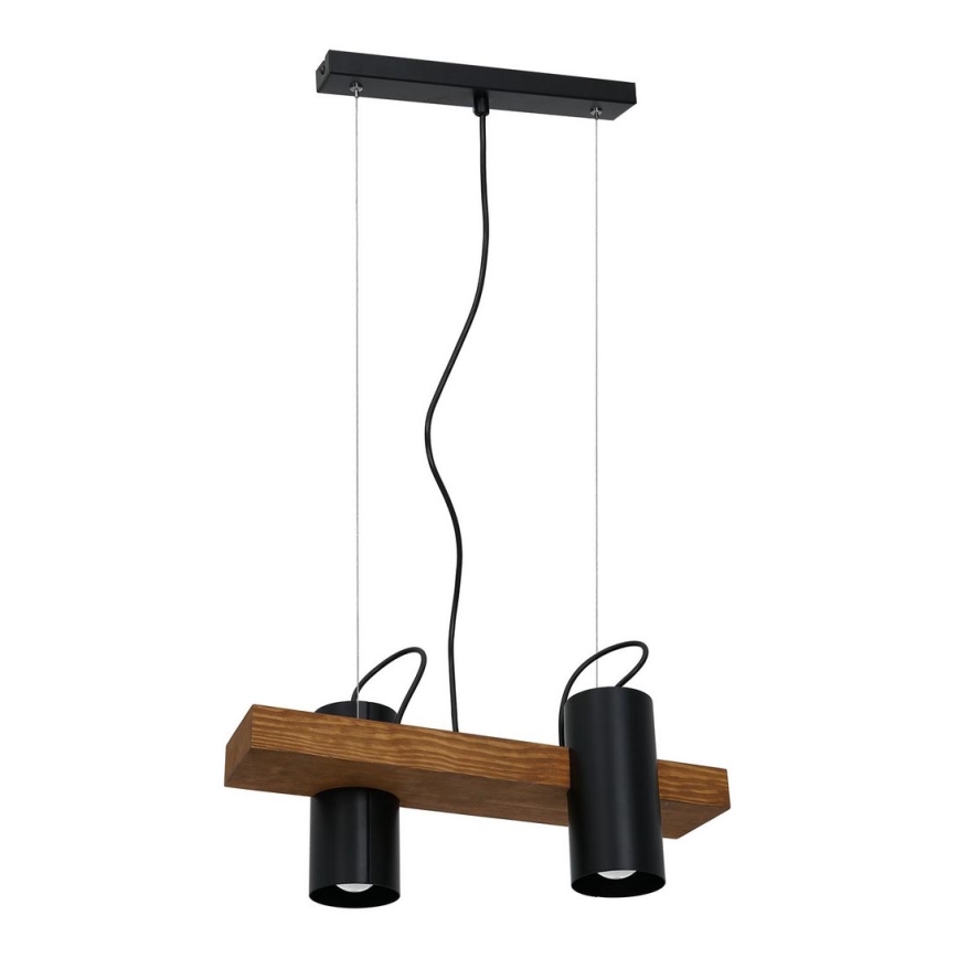 Chandelier on a string GUDRUN 2xE27/60W/230V
