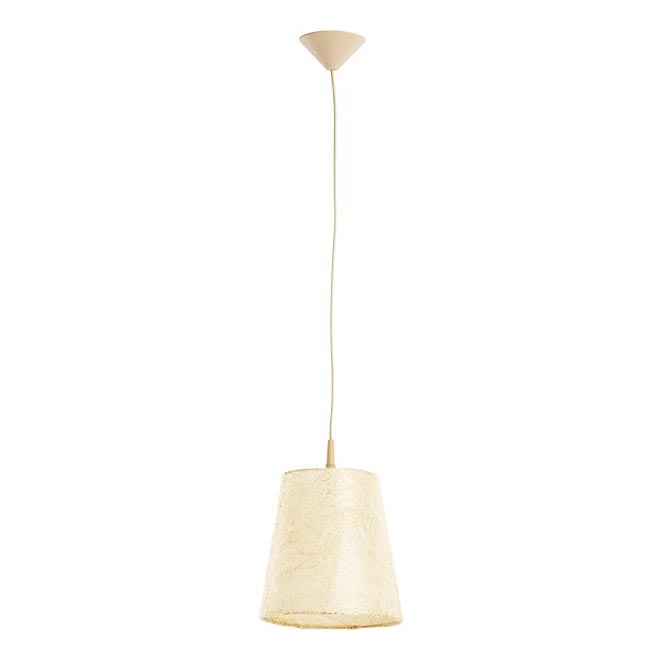 Chandelier on a string GUMON 1xE27/15W/230V beige