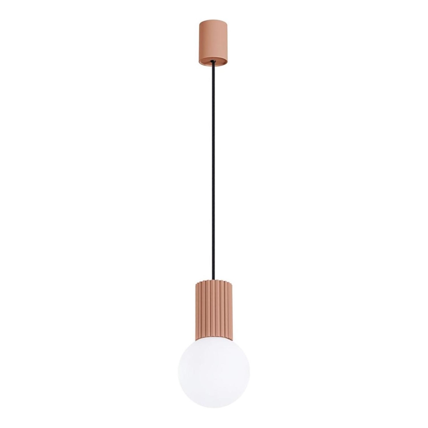 Chandelier on a string HALO 1xG9/8W/230V d. 12 cm brown