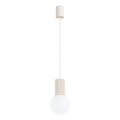 Chandelier on a string HALO 1xG9/8W/230V d. 12 cm creamy