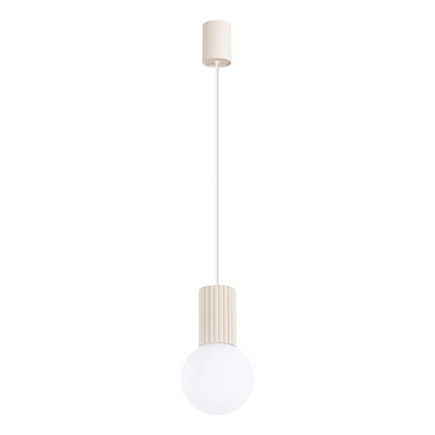 Chandelier on a string HALO 1xG9/8W/230V d. 12 cm creamy