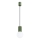 Chandelier on a string HALO 1xG9/8W/230V d. 12 cm green